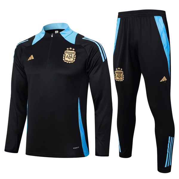 Sudadera De Training Argentina 2024-25 Negro Azul 3